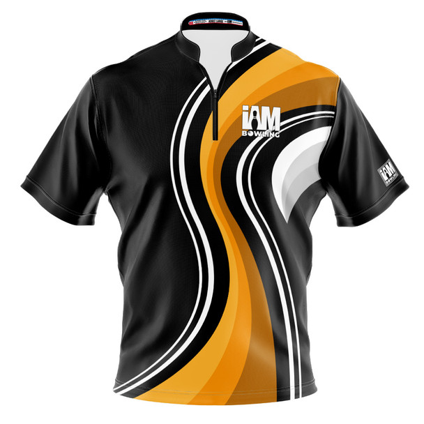 Signature Orange Ripple Bowling Jersey