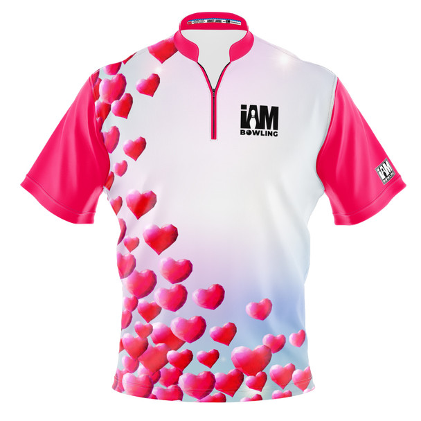 Signature Crystal Hearts Bowling Jersey