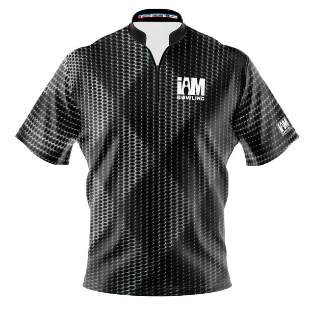 Signature Black Argyle Metal Bowling Jersey