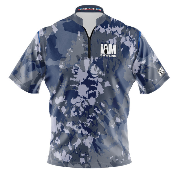 Express Navy Camo Bowling Jersey