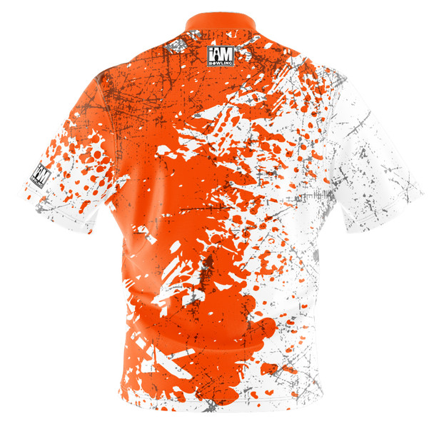 Signature Orange Grunge Bowling Jersey