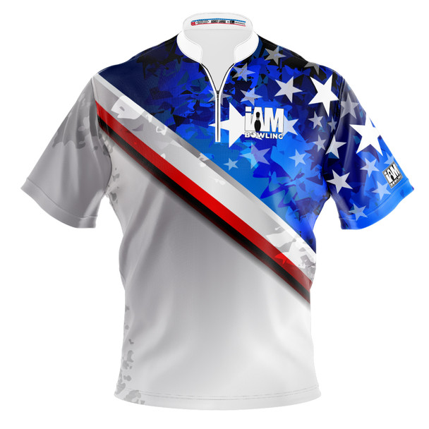 Signature Angled Stars & Stripes Bowling Jersey