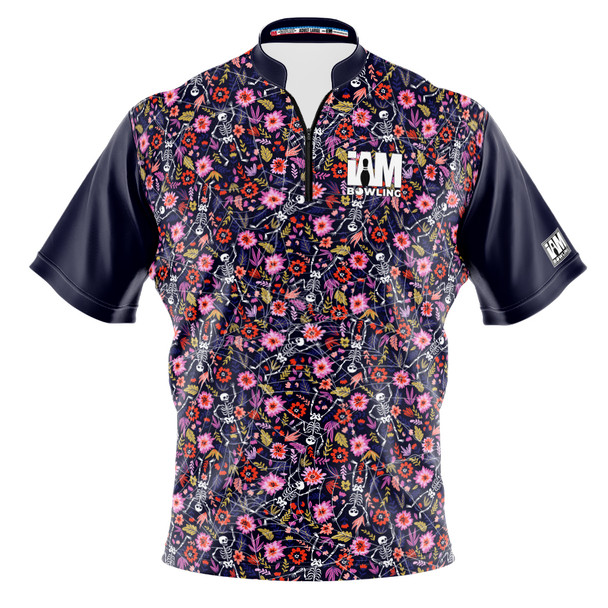 Signature Floral Dia De Los Muertos Bowling Jersey