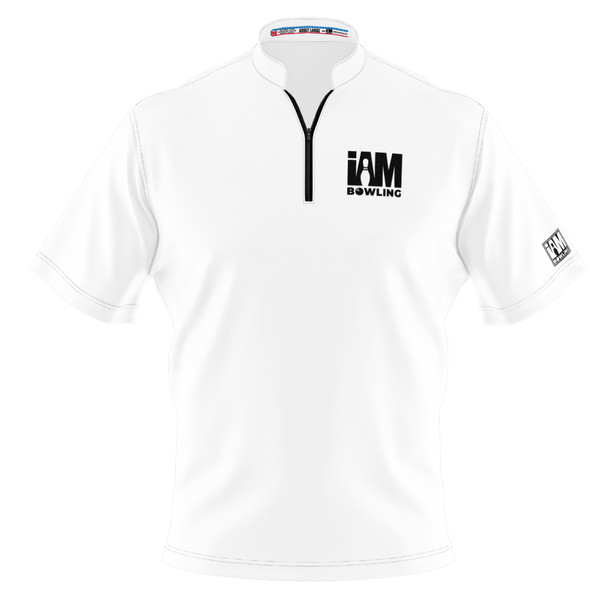 Signature Solid White Bowling Jersey