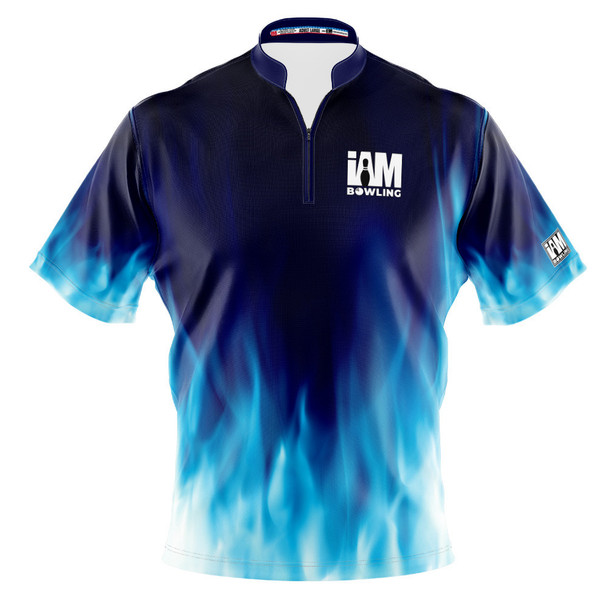 Express Aqua Inferno Bowling Jersey