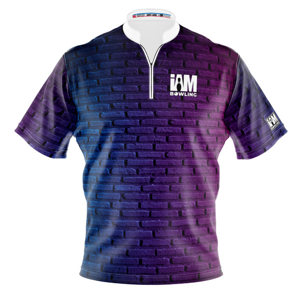 Signature Purple Bricks Bowling Jersey