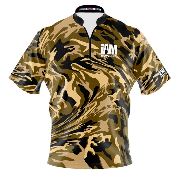 Signature Brown Camo Bowling Jersey