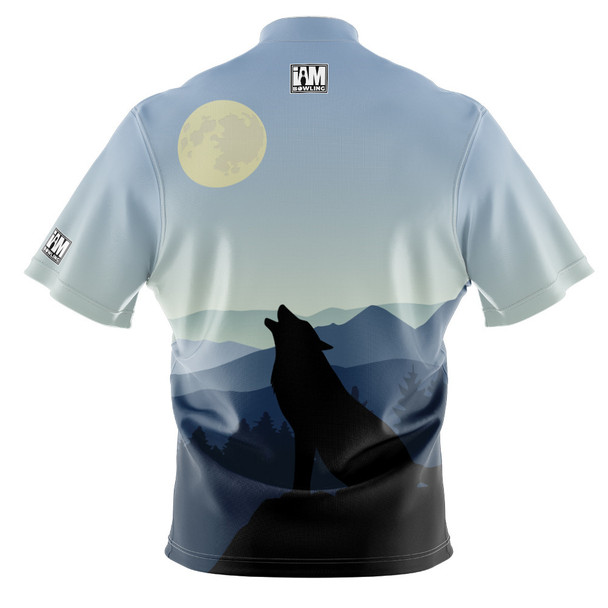 Express Blue Mountain Skyline Bowling Jersey