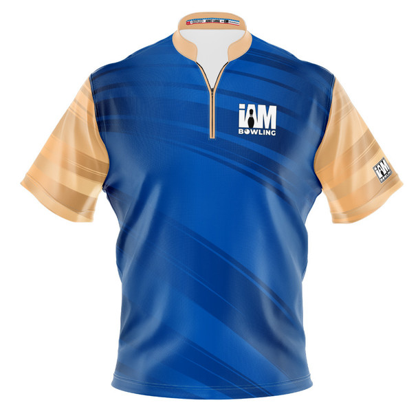 Express Blue Mirage Bowling Jersey