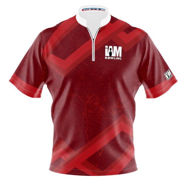 Express Crimson Cross Surge Bowling Jersey