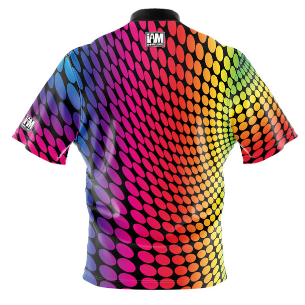 Signature Rainbow Wavy Dotscape Bowling Jersey