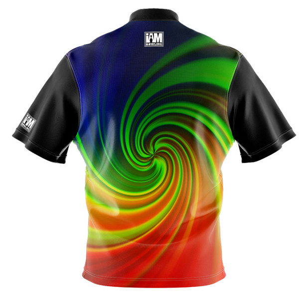 Express Rainbow Vortex Bowling Jersey