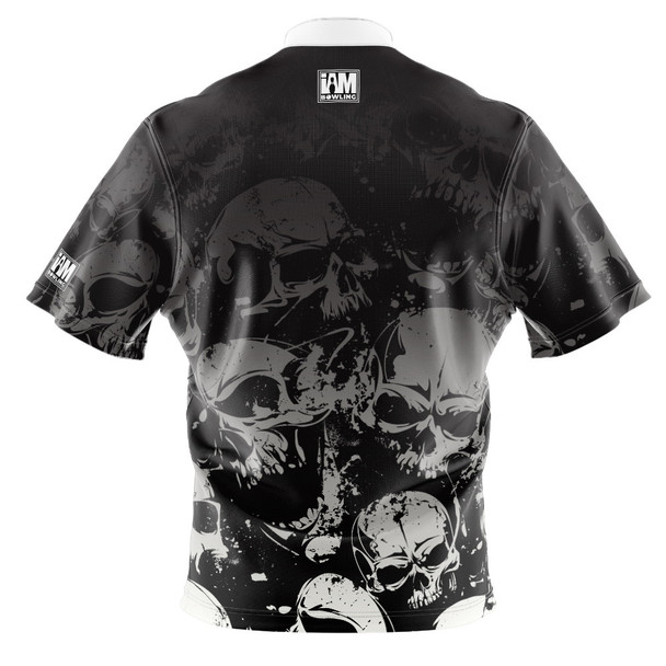 Express Raging Skulls Bowling Jersey