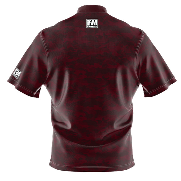 Signature Burgundy Camo Bowling Jersey