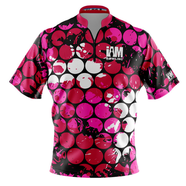 Signature Pink Bubblegrid Bowling Jersey