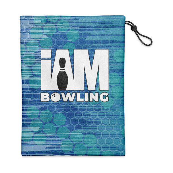 Teal Breeze Honeycomb Shoe Bag