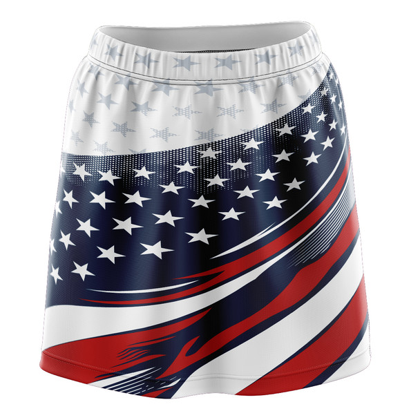 Patriotic Shred Skirt