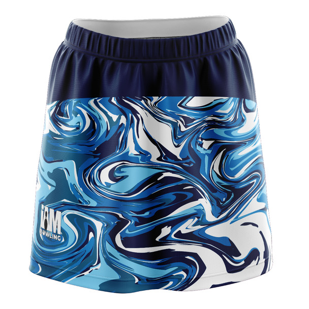 Blue Ice Swirls Skirt