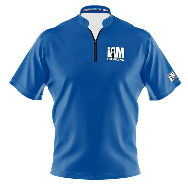 Express Solid Blue Bowling Jersey