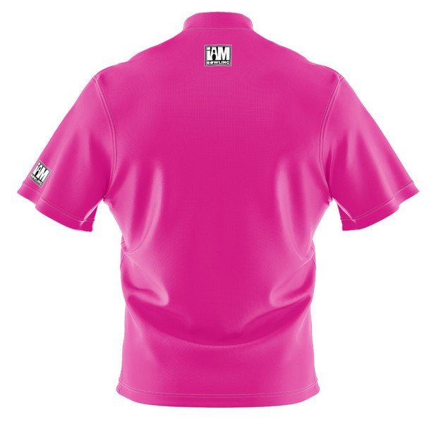Express Solid Magenta Bowling Jersey