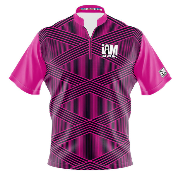 Express Pink Prism Bowling Jersey