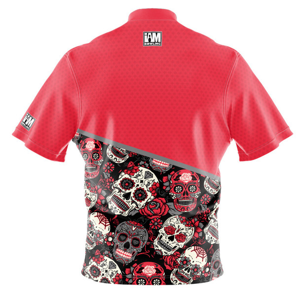 Express Scarlet Dia De Los Muertos Bowling Jersey