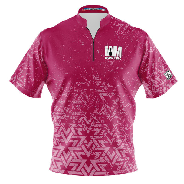 Express Raspberry Starburst Bowling Jersey