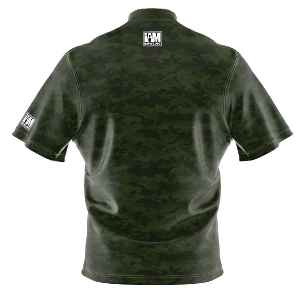 Express Green Camo Bowling Jersey