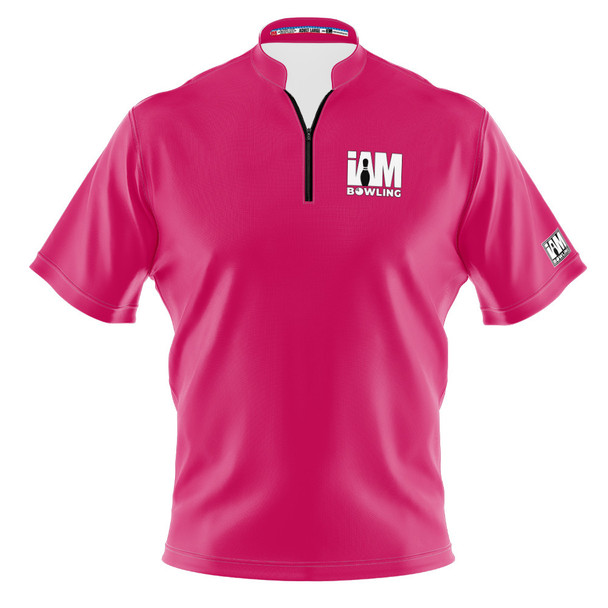 Express Solid Raspberry Bowling Jersey