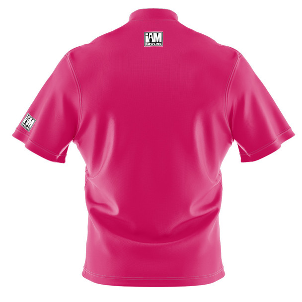Express Solid Raspberry Bowling Jersey