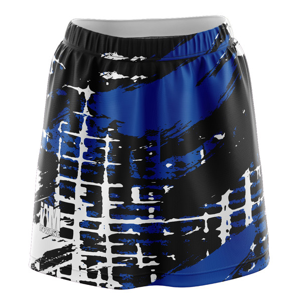 Blue Urban Splatter Skirt