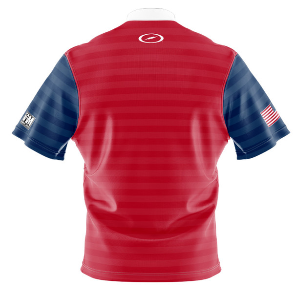 Signature Storm USA Red with Light Lines Bowling Jersey