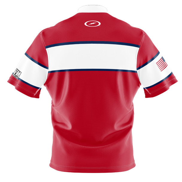 Express Storm USA Red Authority Bowling Jersey