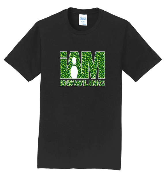 I AM Bowling™ Shamrock Logo Tee