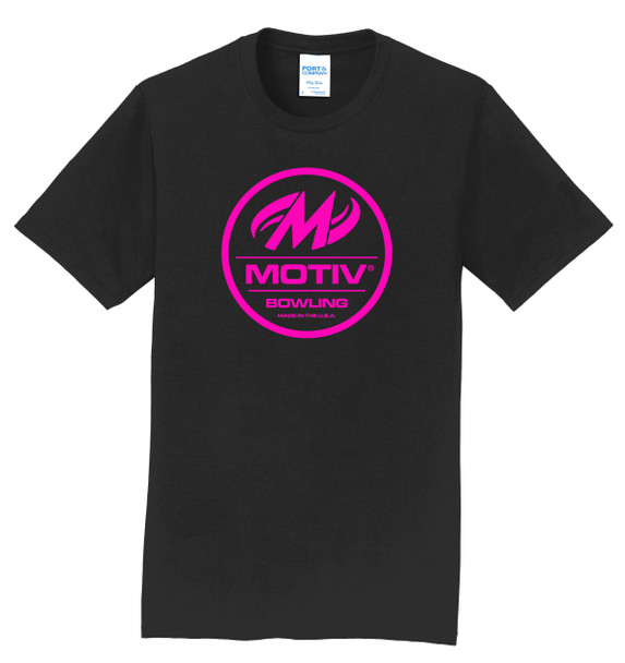 MOTIV Pink Circle Logo Tee
