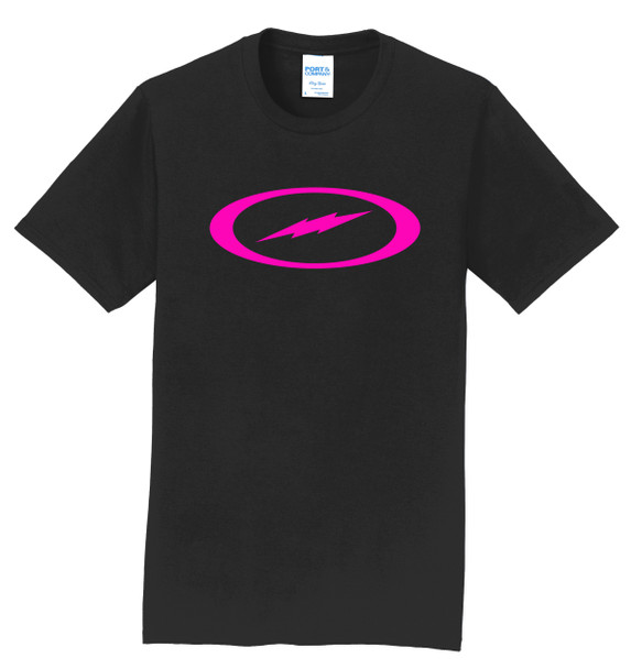 Storm Bolt Pink Logo Tee
