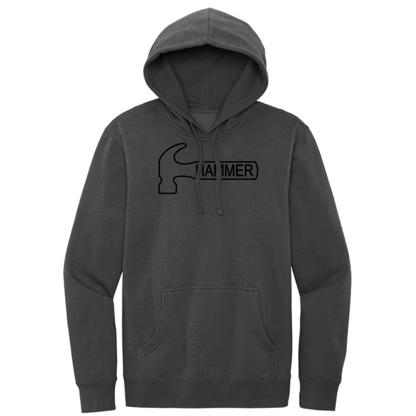 Hammer - Black Logo Outline - Hoodies