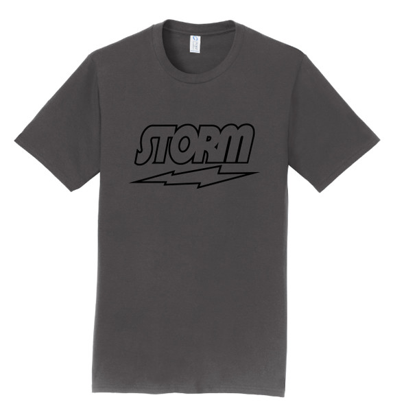 Storm Black Outline Logo Tee