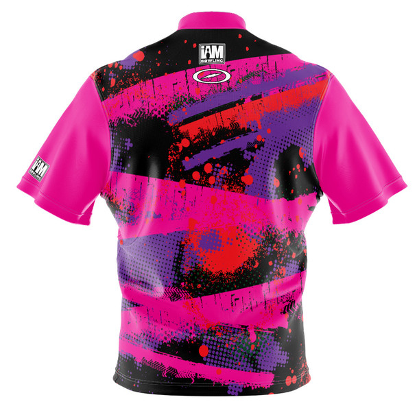 READY-2-SHIP Storm Neon Paint Splatter Bowling Jersey