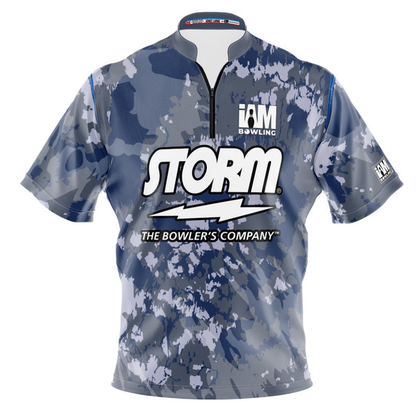READY-2-SHIP Storm Navy Camo Bowling Jersey