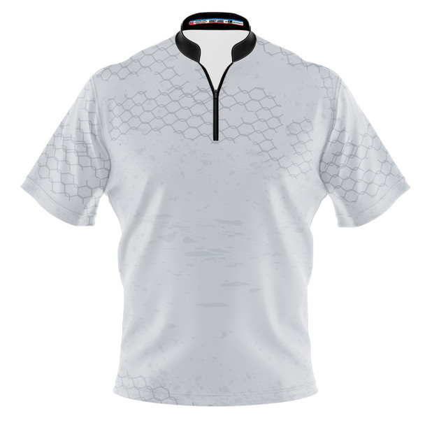 Build Your Own Strike Through Gray Bowling Jersey