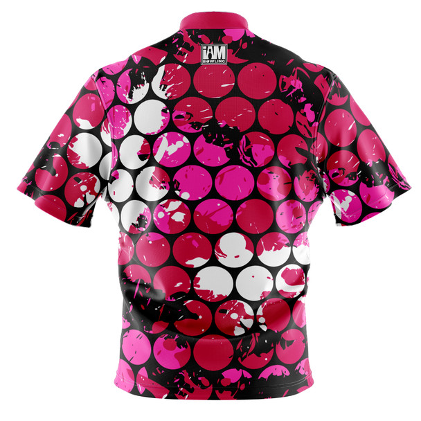 Build Your Own Pink Bubblegrid Bowling Jersey