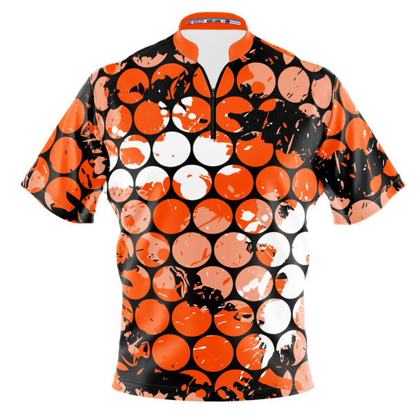 Build Your Own Orange Bubblegrid Bowling Jersey