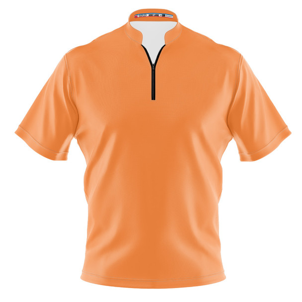 Build Your Own Solid Pastel Orange Bowling Jersey