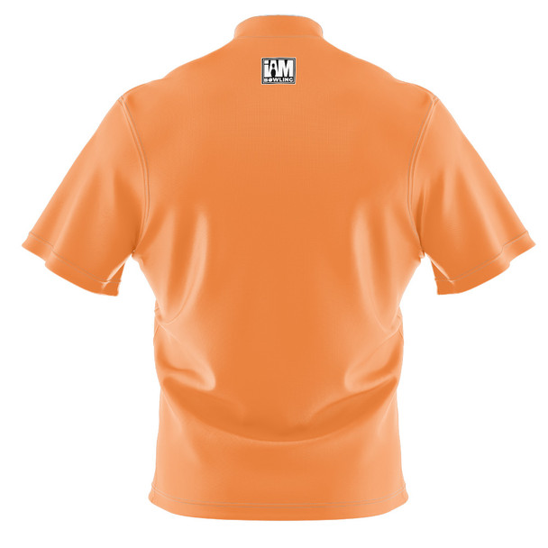 Build Your Own Solid Pastel Orange Bowling Jersey