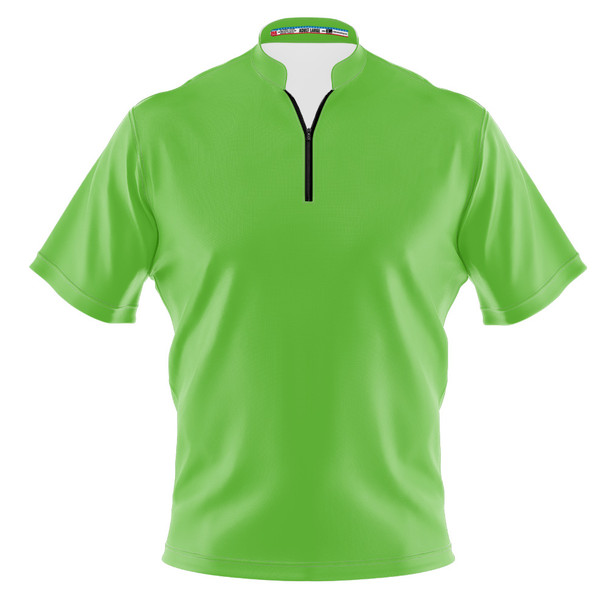 Build Your Own Solid Lime Bowling Jersey