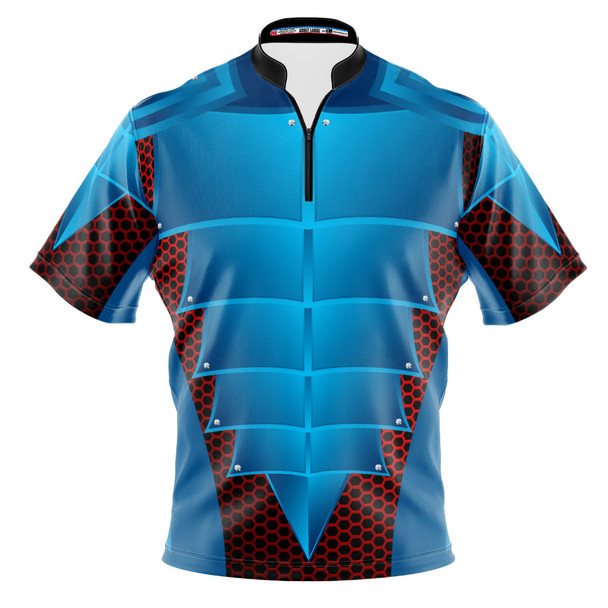 Build Your Own Blue Plated Hero Bowling Jersey