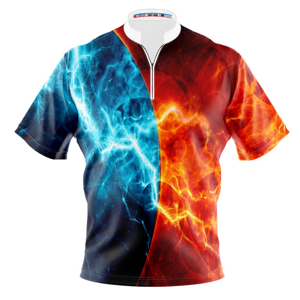 Build Your Own Fire & Ice Bowling Jersey