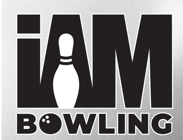 I AM BOWLING - BLACK LOGO