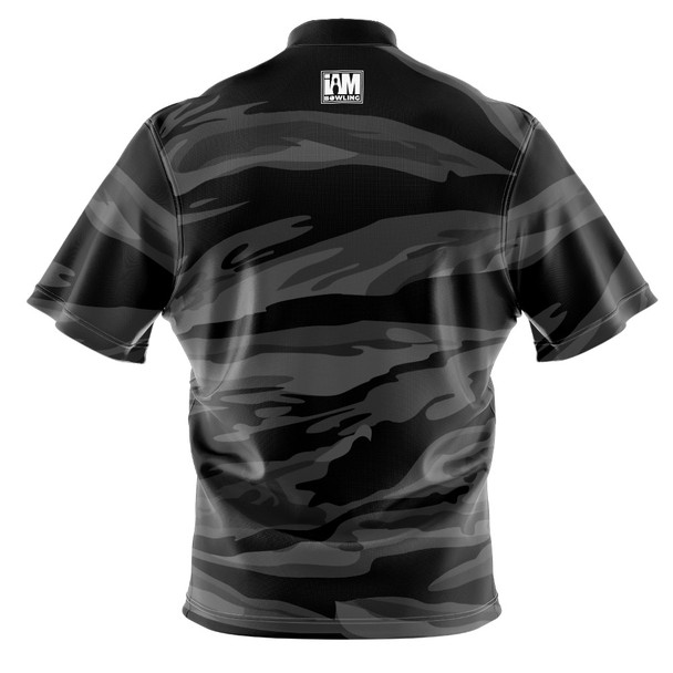 Build Your Own Black Stripe Camo Bowling Jersey